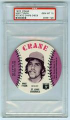 Mike Tyson Baseball Cards 1976 Crane Potato Chips Discs Prices