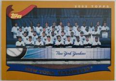 New York Yankees [Home Team Advantage] #660 Baseball Cards 2002 Topps Prices