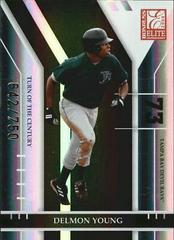 Delmon Young #63 Baseball Cards 2004 Donruss Elite Prices