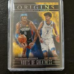 Shai Gilgeous-Alexander [Gold] #23 Basketball Cards 2023 Panini Origins Prices