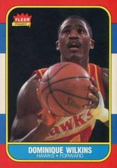 Dominique Wilkins Basketball Cards 1986 Fleer Prices