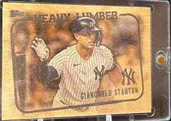 Giancarlo Stanton #HL-14 Baseball Cards 2023 Topps Heavy Lumber Prices