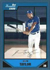 Jason Taylor #BP2 Baseball Cards 2007 Bowman Prospects Prices