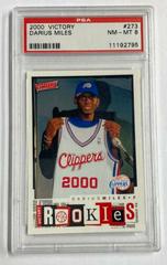 Darius Miles Basketball Cards 2000 Upper Deck Victory Prices
