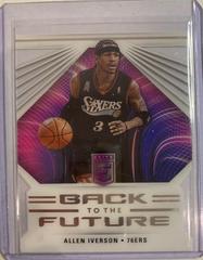 Allen Iverson Basketball Cards 2022 Panini Donruss Elite Back to the Future Prices