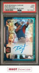 Kris Bryant [Blue Refractor] Baseball Cards 2015 Bowman Chrome Autograph Rookies Prices