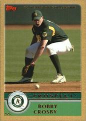 Bobby Crosby [Gold] Baseball Cards 2003 Topps Traded Prices