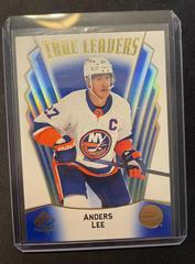 Anders Lee [Blue] Hockey Cards 2021 SP Authentic True Leaders Prices