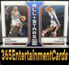Allen Iverson, Vince Carter #19 Basketball Cards 2022 Panini Donruss Optic All Stars Prices