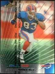Andre Reed [w/ Coating] #95 Football Cards 1999 Topps Finest Prices