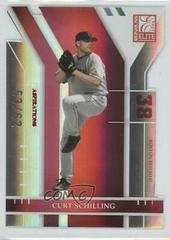 Curt Schilling #13 Baseball Cards 2004 Donruss Elite Prices