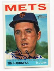 Tim Harkness #TH Baseball Cards 2013 Topps Heritage Real One Autographs Prices