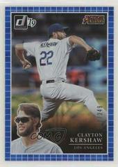 Clayton Kershaw [Blue] Baseball Cards 2019 Panini Donruss Action All Stars Prices