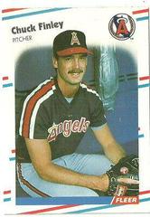 Chuck Finley #489 Baseball Cards 1988 Fleer Prices