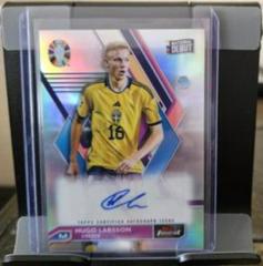 Hugo Larsson [Red Wave Refractor] #BCA-HL Soccer Cards 2023 Topps Finest Road to UEFA EURO Autograph Prices