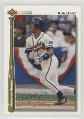Ron Gant #HR7 Baseball Cards 1992 Upper Deck Homerun Heroes Prices