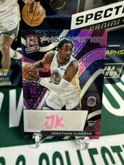 Jonathan Kuminga [Pink] #AA-JKM Basketball Cards 2021 Panini Spectra Aspiring Autographs Prices