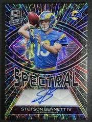 Stetson Bennett IV [Spectris] #2 Football Cards 2023 Panini Spectra Spectral Signature Prices