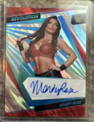 Mandy Rose [Lava] Wrestling Cards 2022 Panini Revolution WWE Autographs Prices