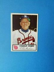 Charlie Grimm Baseball Cards 1953 Johnston Cookies Braves Prices