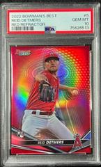 Reid Detmers [Red] #5 Baseball Cards 2022 Bowman's Best Prices