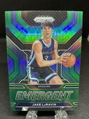Jake LaRavia [Green] #27 Basketball Cards 2022 Panini Prizm Emergent Prices