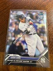 Aaron Judge [Black] Baseball Cards 2023 Topps Now MLB All Star Game Selections Prices
