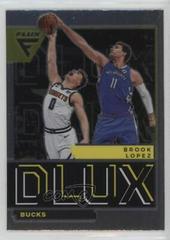 Brook Lopez #20 Basketball Cards 2022 Panini Flux D Lux Prices