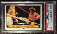 Giants In Action Wrestling Cards 1985 O Pee Chee WWF Prices