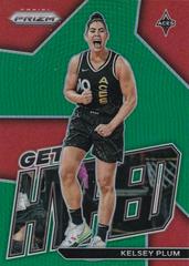 Kelsey Plum [Green] #3 Basketball Cards 2023 Panini Prizm WNBA Get Hyped Prices