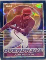 Juan Soto [Blue Ice] #13 Baseball Cards 2021 Panini Chronicles Overdrive Prices
