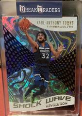 Karl-Anthony Towns [Galactic] Basketball Cards 2020 Panini Revolution Shockwave Prices