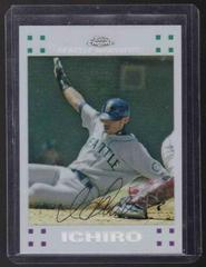 Ichiro [White Refractor] #158 Baseball Cards 2007 Topps Chrome Prices
