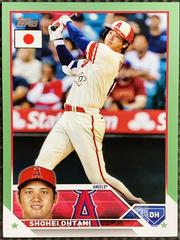 Shohei Ohtani [Jade Green] #17 Baseball Cards 2023 Topps Japan Edition Prices