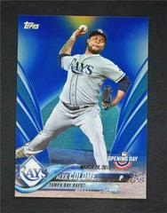Alex Colome [Blue Foil] #194 Baseball Cards 2018 Topps Opening Day Prices