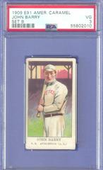 John Barry Baseball Cards 1909 E91 American Caramel Set B Prices