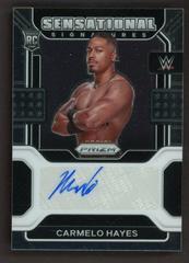 Carmelo Hayes Wrestling Cards 2022 Panini Prizm WWE Sensational Signatures Prices