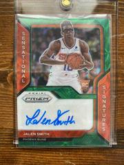 Jalen Smith [Choice Green Prizm] Basketball Cards 2020 Panini Prizm Sensational Signatures Prices