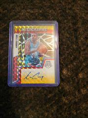 Dell Curry [Choice Red Yellow] Basketball Cards 2021 Panini Mosaic Autographs Prices