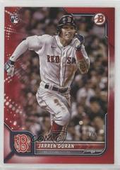 Jarren Duran [Red] #84 Baseball Cards 2022 Bowman Prices