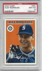 Alex Rodriguez #391 Baseball Cards 2000 Fleer Prices