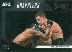Nate Diaz Ufc Cards 2021 Panini Select UFC Grapplers Prices