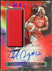 Chelsea Gray [Red] #JA-CGY Basketball Cards 2023 Panini Origins WNBA Jersey Autographs Prices