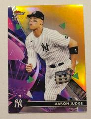 Aaron Judge [Orange Refractor] #77 Baseball Cards 2021 Topps Finest Prices