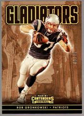 Rob Gronkowski [Gold] #GLD-RGR Football Cards 2022 Panini Contenders Gladiators Prices