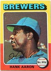 Hank Aaron #660 Baseball Cards 1975 Topps Mini Prices