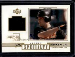 Cal Ripken Jr. [Exclusives Gold] Baseball Cards 2001 Upper Deck Prices