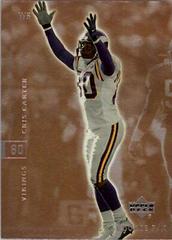 Cris Carter #50 Football Cards 2001 Upper Deck Rookie F/X Prices