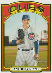 Anthony Rizzo Baseball Cards 2021 Topps Heritage 1972 Die Cuts Prices