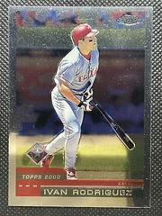 Ivan Rodriguez #64 Baseball Cards 2000 Topps Chrome Prices